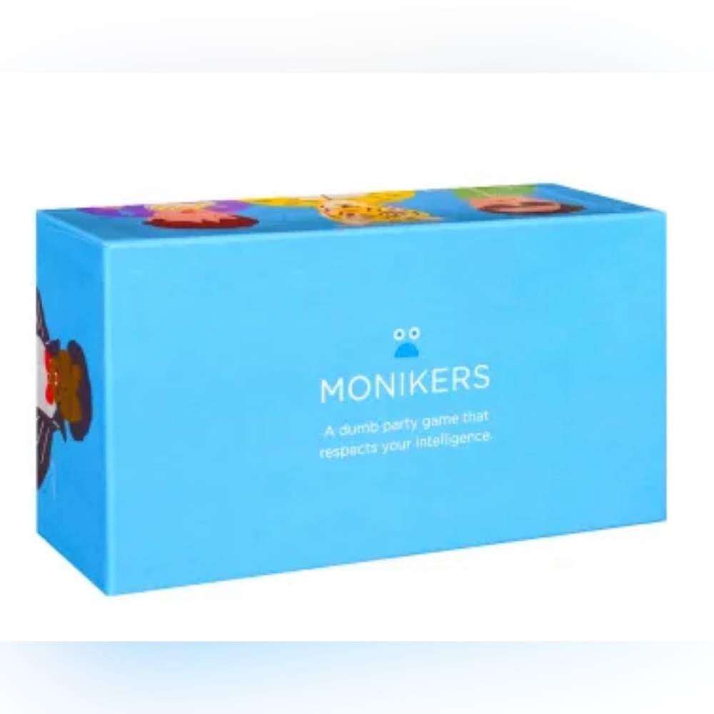 NEW NWT Monikers Party Game Box Kickstarter Limited Special Edition Fun RARE HTF